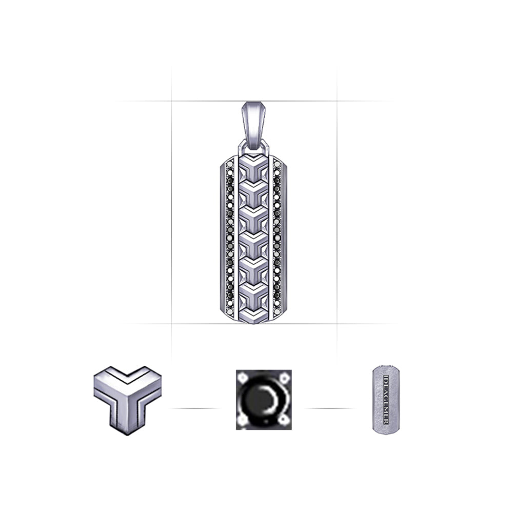 Razor Blade Armor Pendant