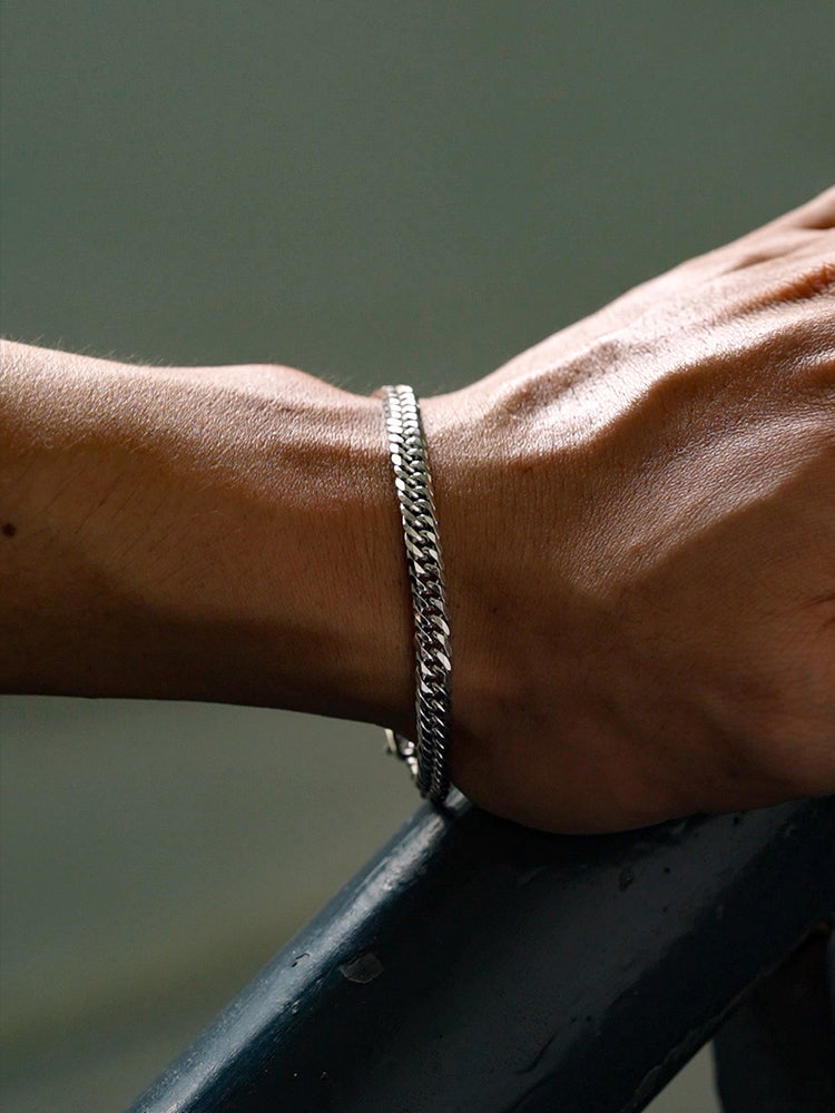 5mm Curb Cuban Link Bracelet
