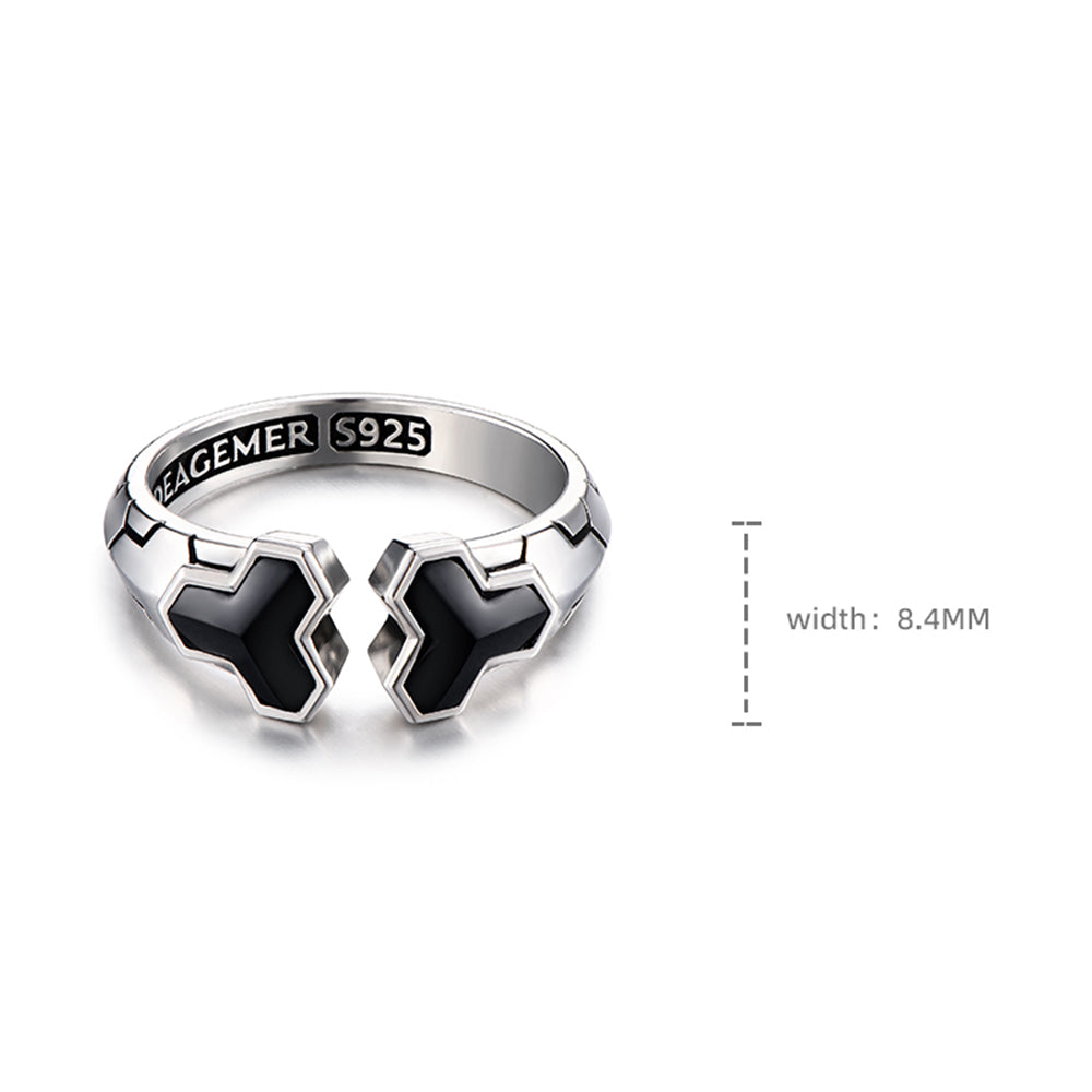 Versatile Black Onyx Armor Ring