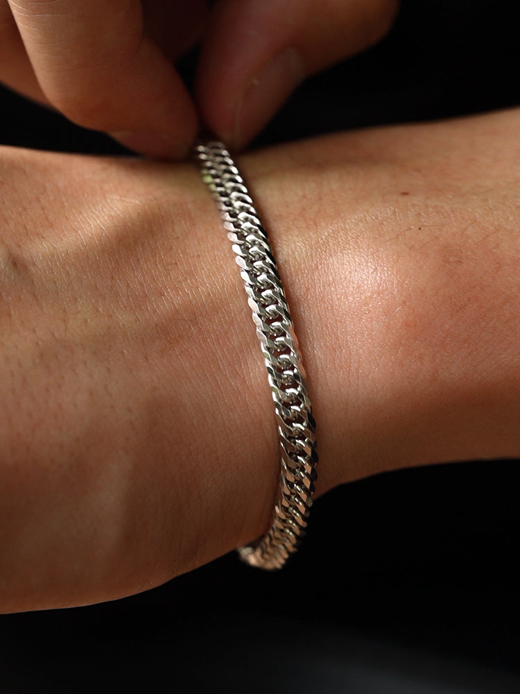 5mm Curb Cuban Link Bracelet