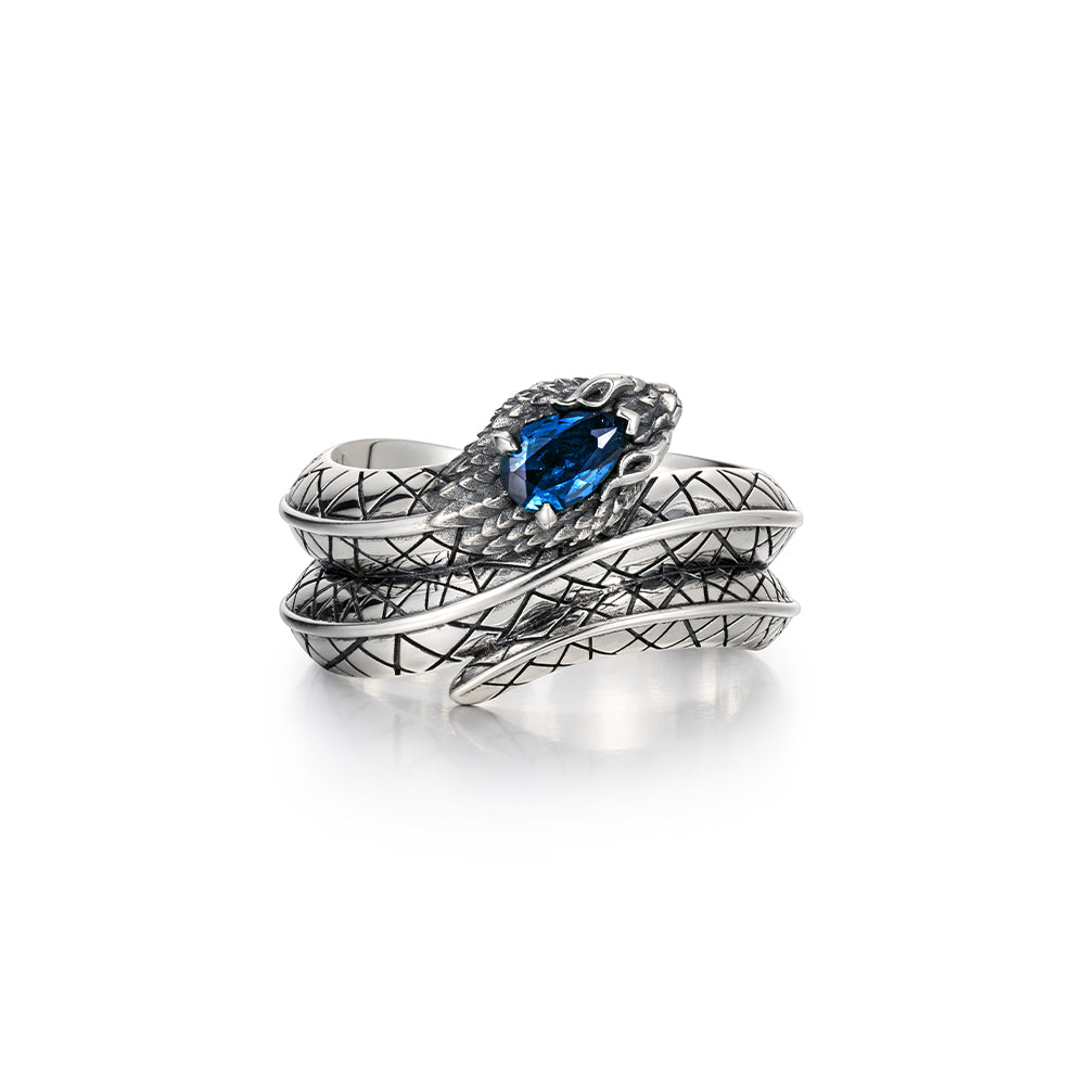 Twisting Spirit Snake Ring