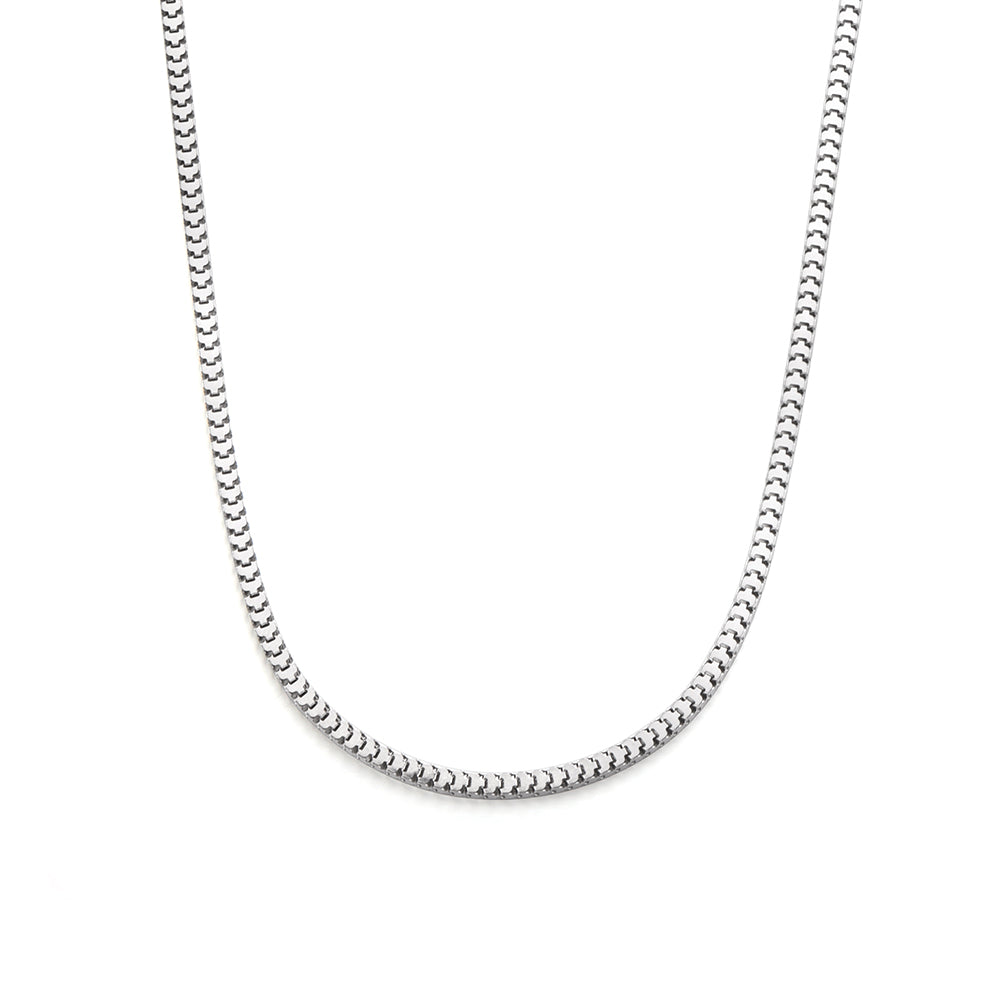 2.5mm Sterling Silver Snake Bone Chain