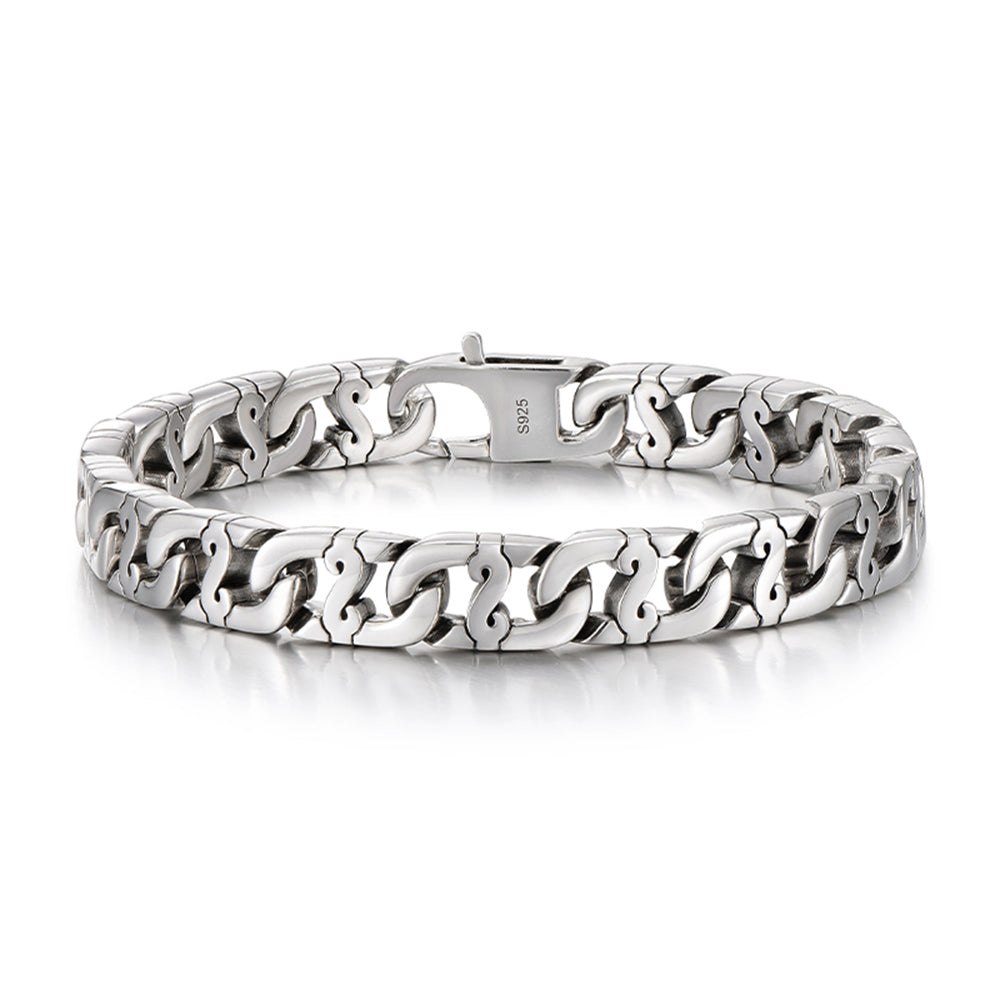 9mm Dollar Cuban Link Bracelet