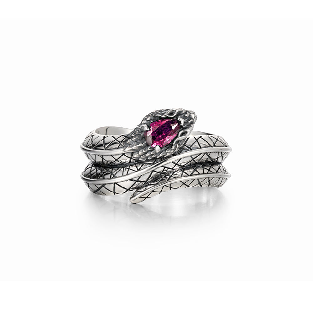 Twisting Spirit Snake Ring
