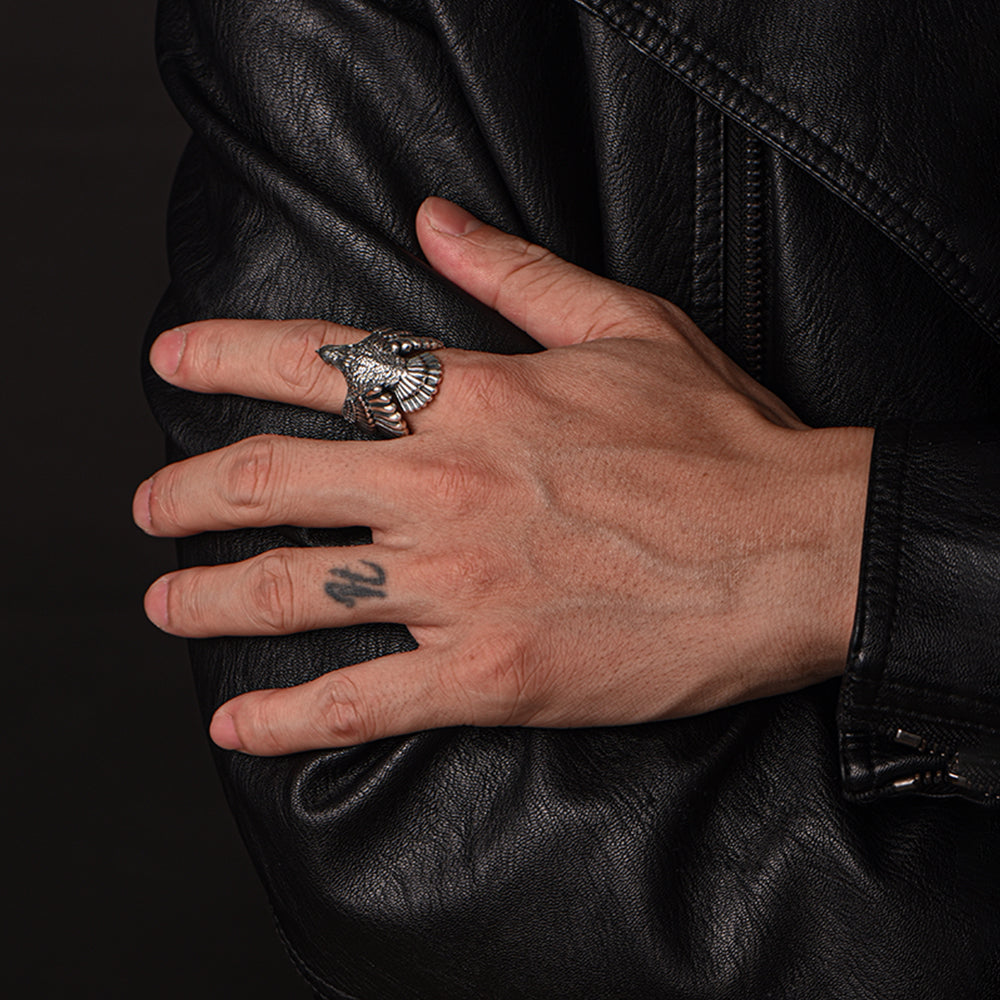 Vintage Flying Eagle Ring