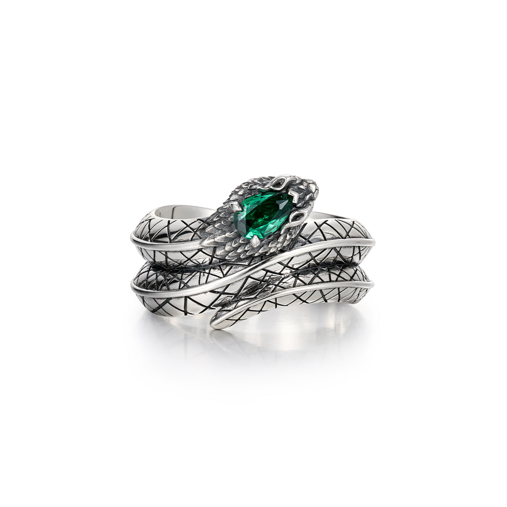 Twisting Spirit Snake Ring