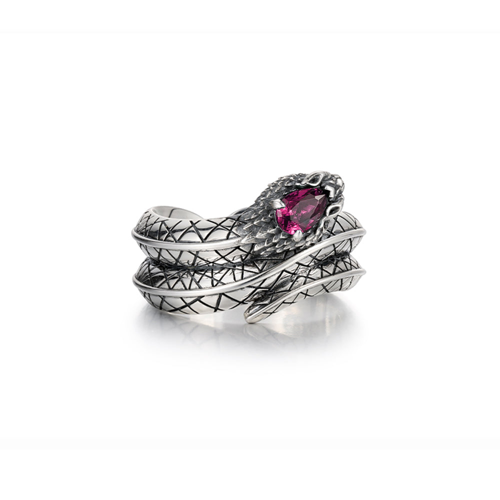 Twisting Spirit Snake Ring
