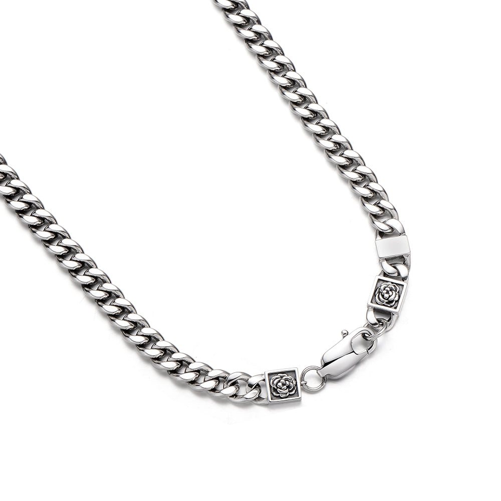 10mm Miami Cuban Link Chain w/Rose Clasp