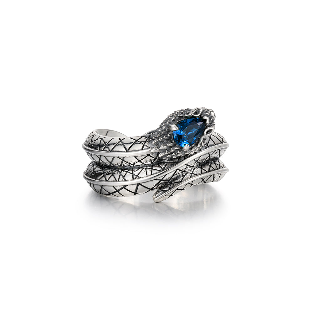 Twisting Spirit Snake Ring