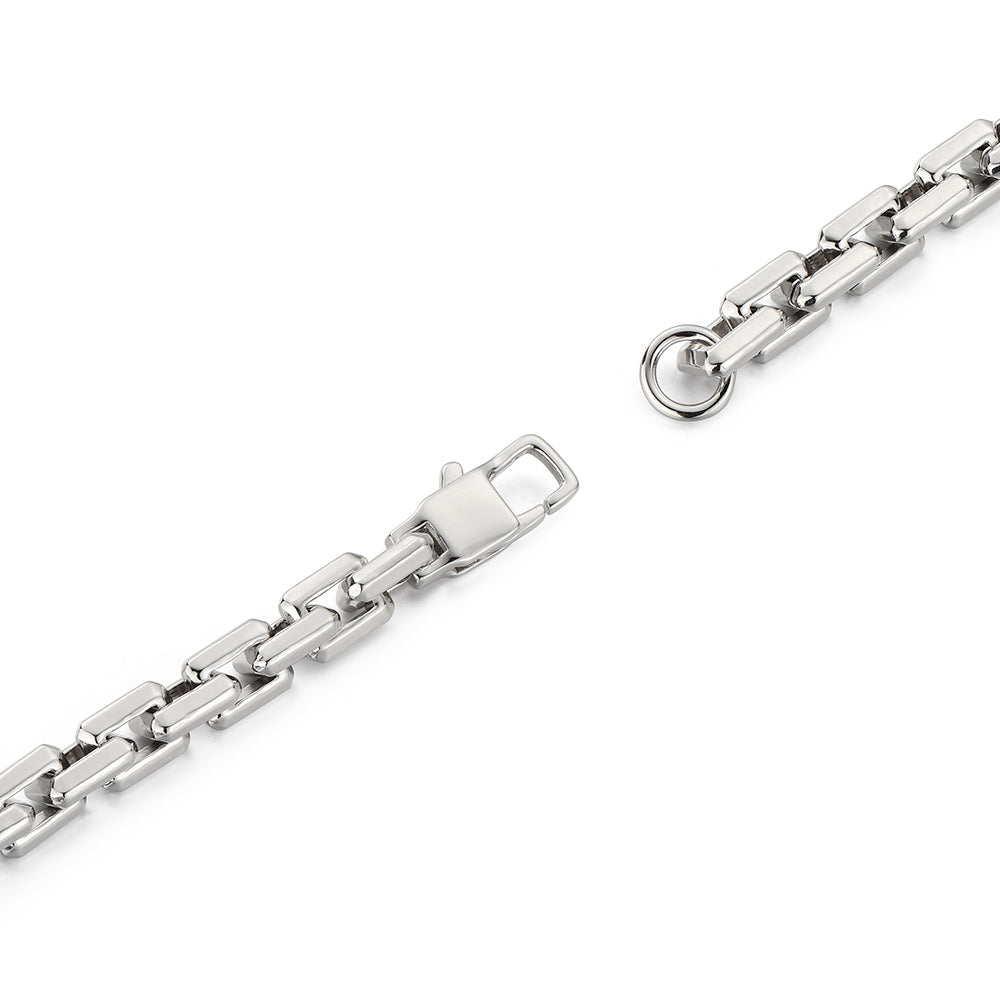 6 mm Rolo Cable Chain Link Bracelet