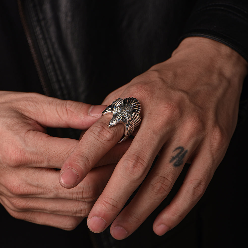 Vintage Flying Eagle Ring