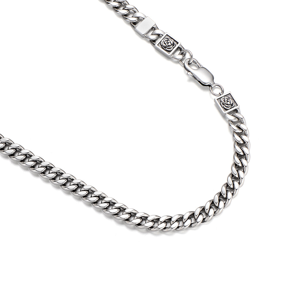 10mm Miami Cuban Link Chain w/Rose Clasp