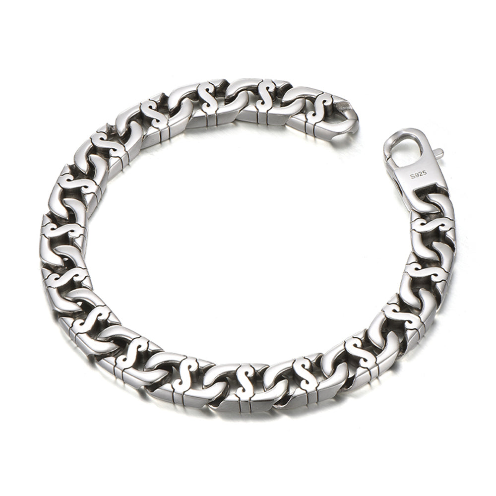 9mm Dollar Cuban Link Bracelet