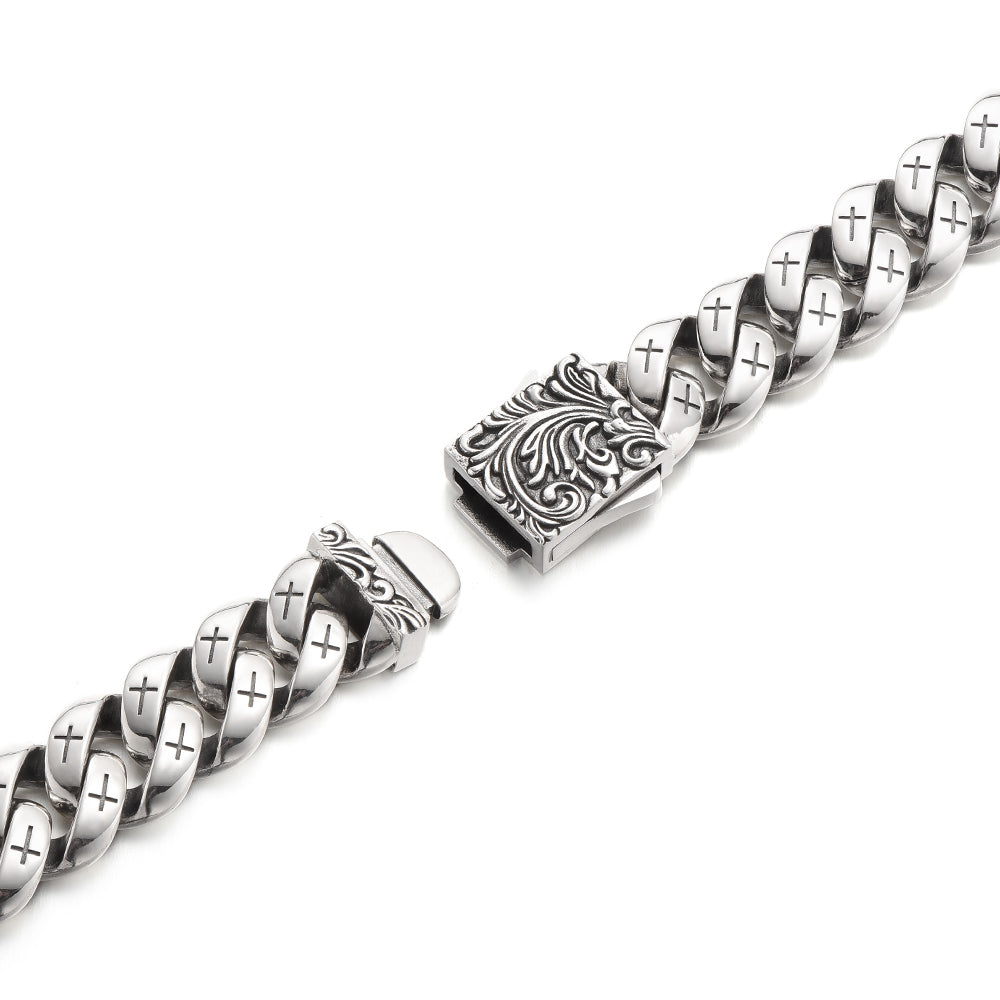 Masonic Cuban Link Bracelet