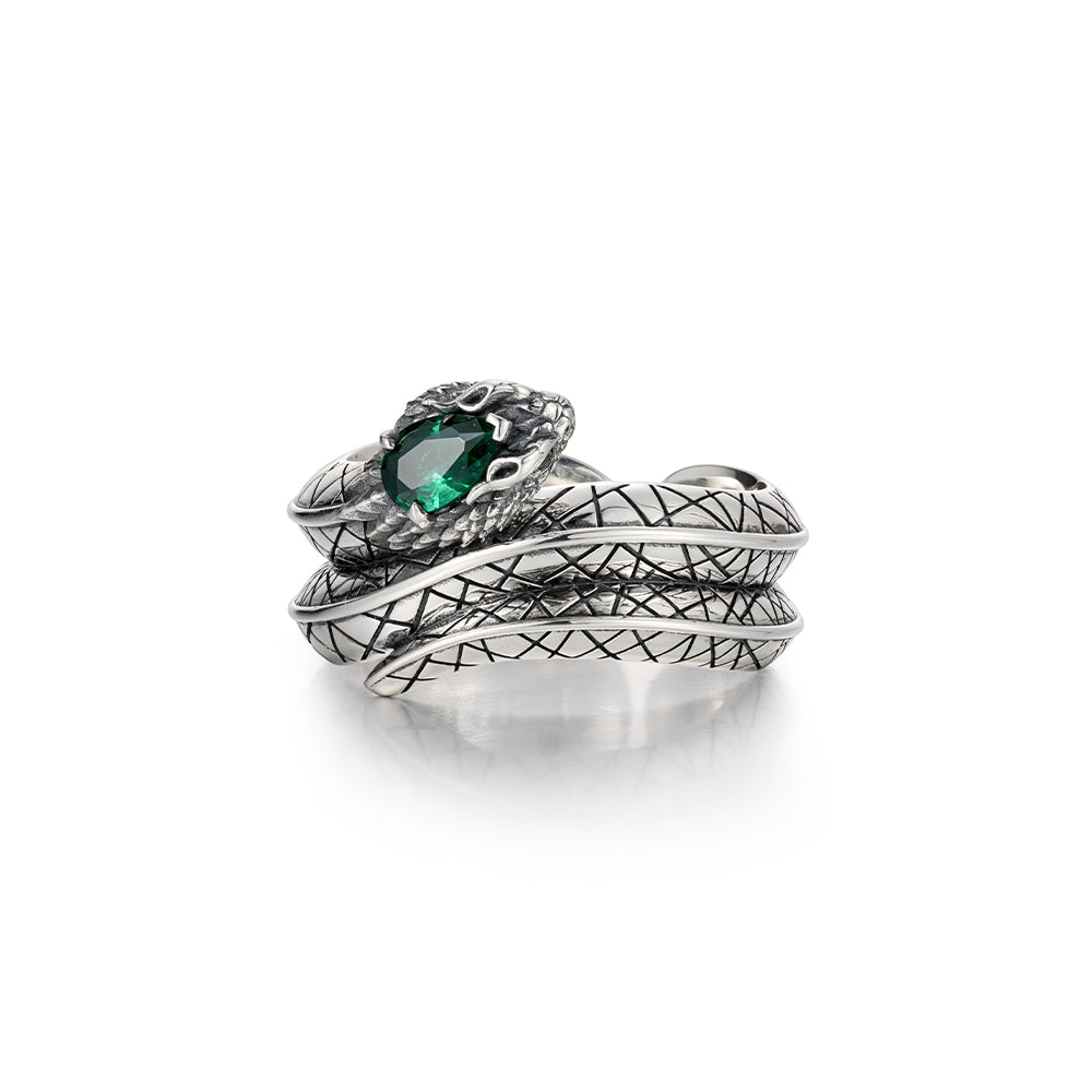 Twisting Spirit Snake Ring