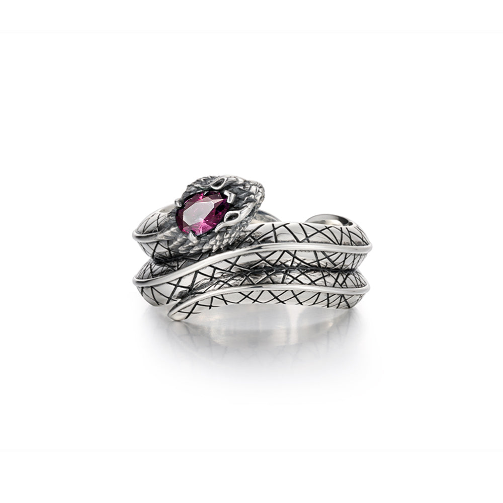 Twisting Spirit Snake Ring