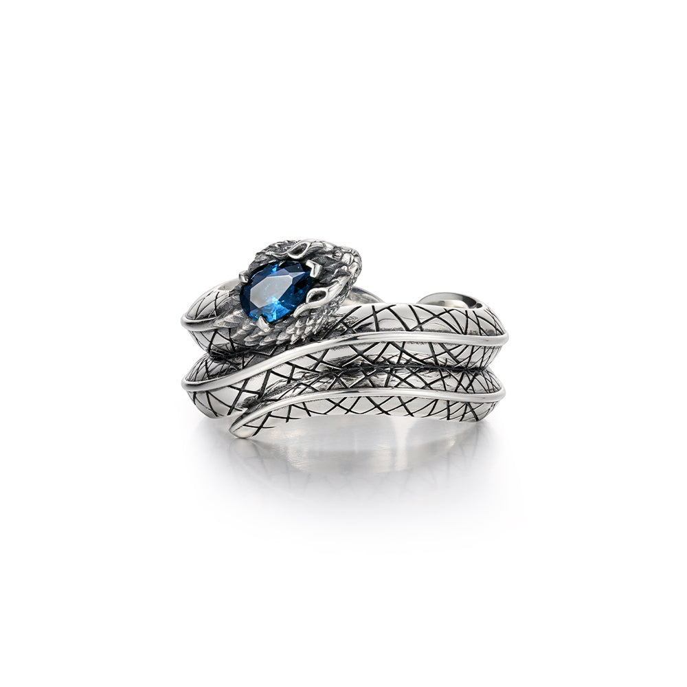 Twisting Spirit Snake Ring