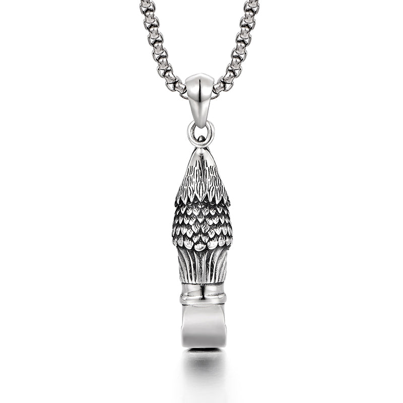 Vintage Eagle Whistle Pendant