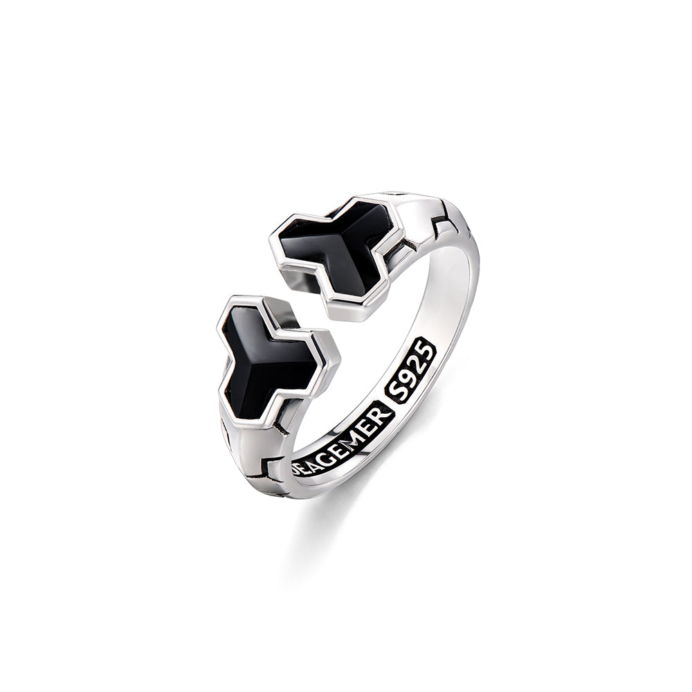 Versatile Black Onyx Armor Ring