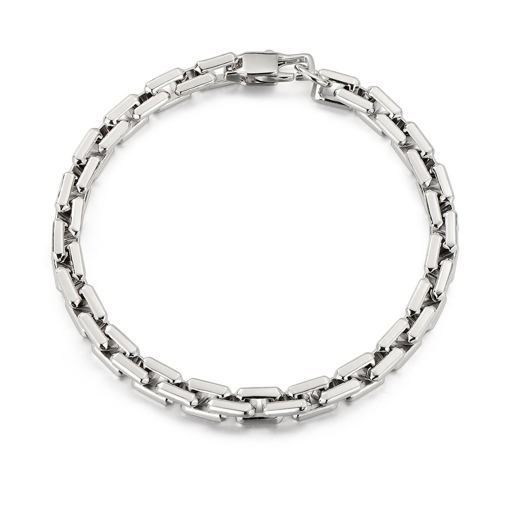 6 mm Rolo Cable Chain Link Bracelet