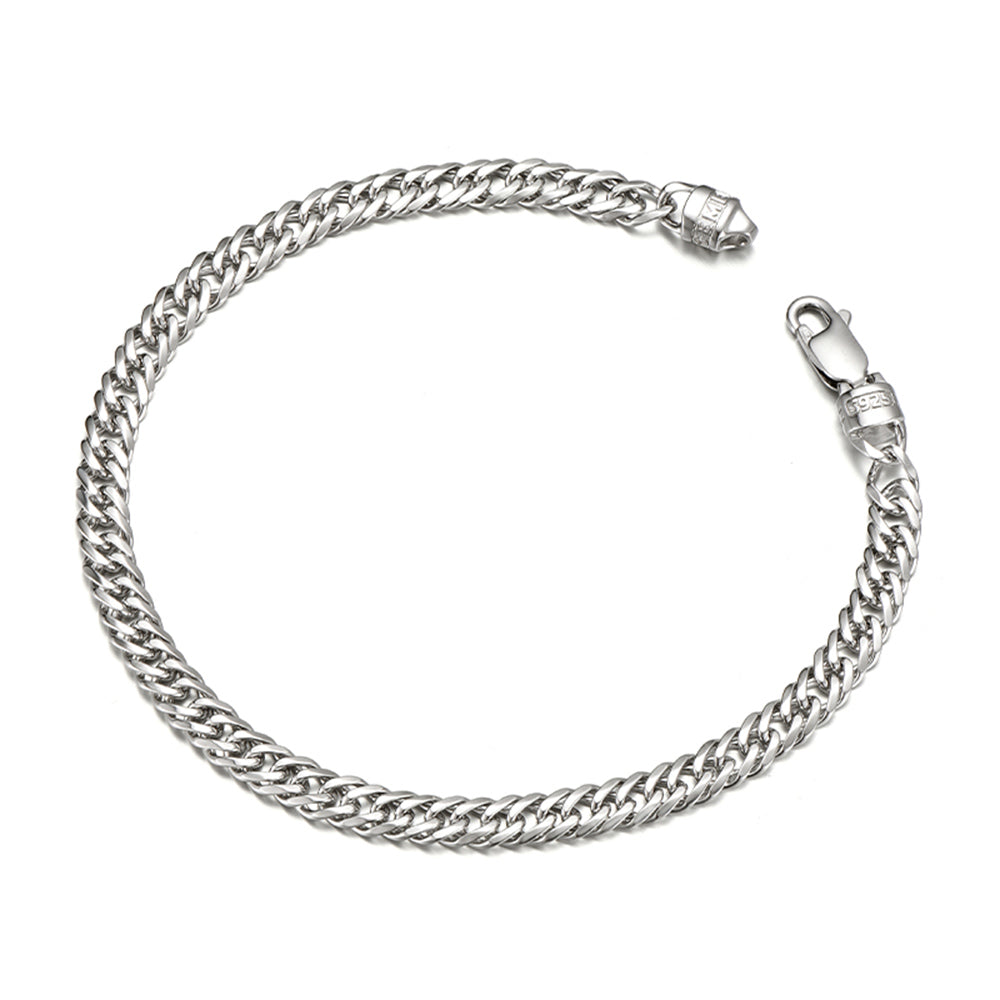 5mm Curb Cuban Link Bracelet