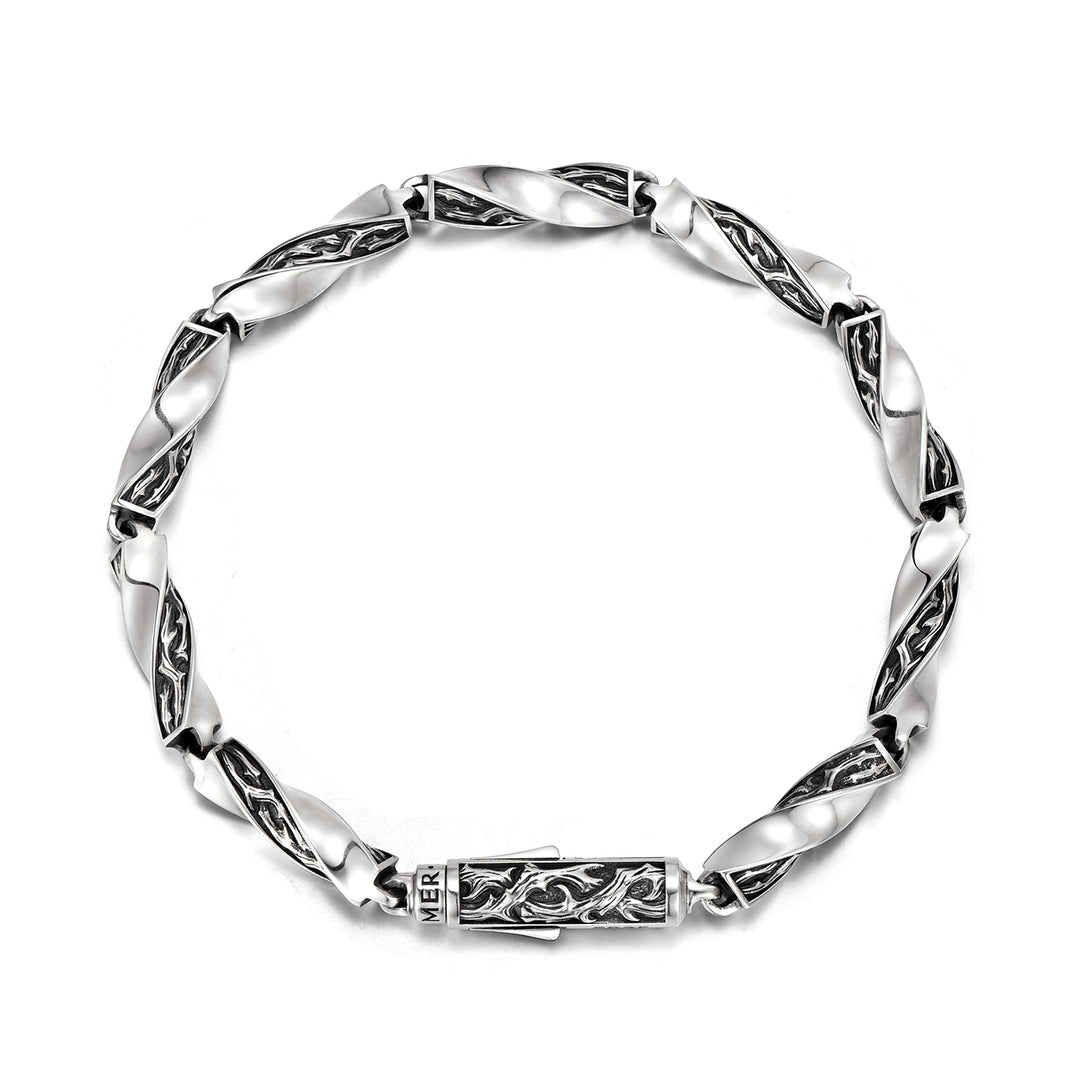 Solid Thorn Möbius Bracelet