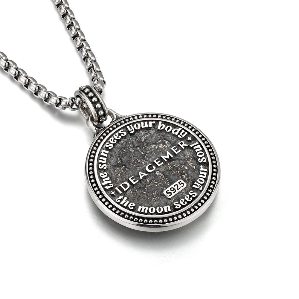 Vintage Yin Yang Snake Pendant