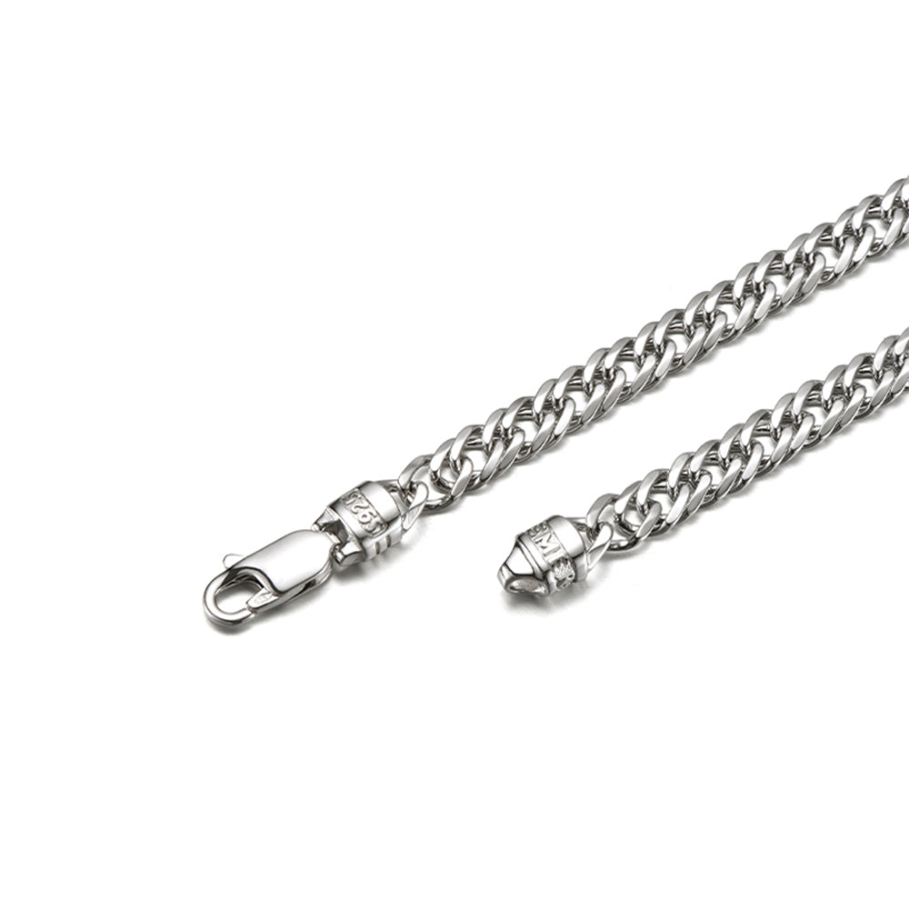 5mm Curb Cuban Link Bracelet