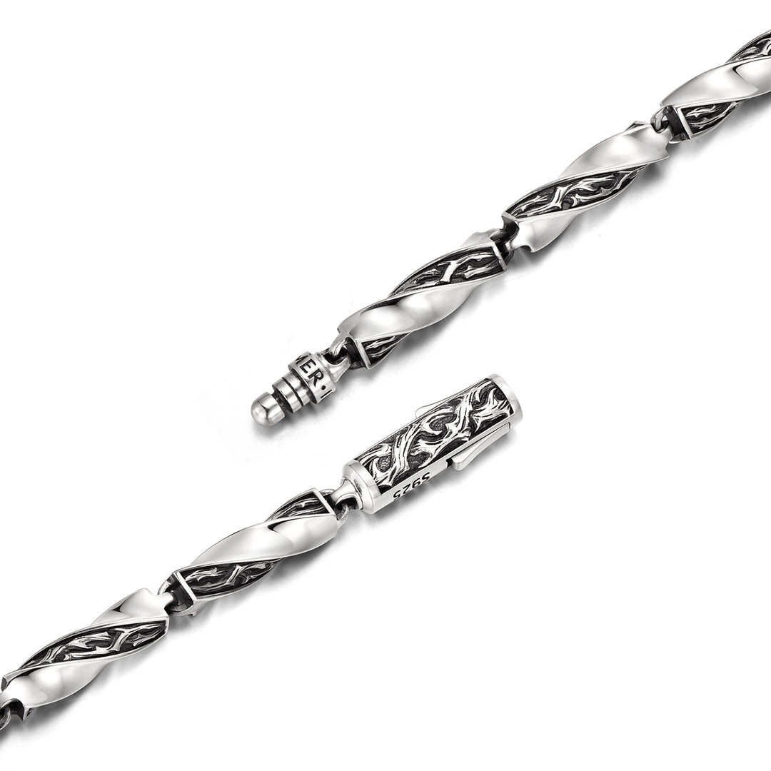 Solid Thorn Möbius Bracelet