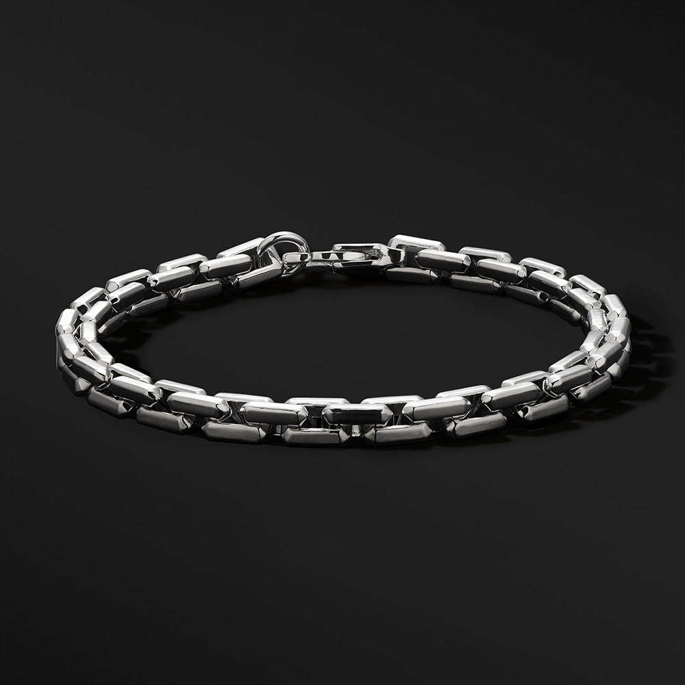 6 mm Rolo Cable Chain Link Bracelet