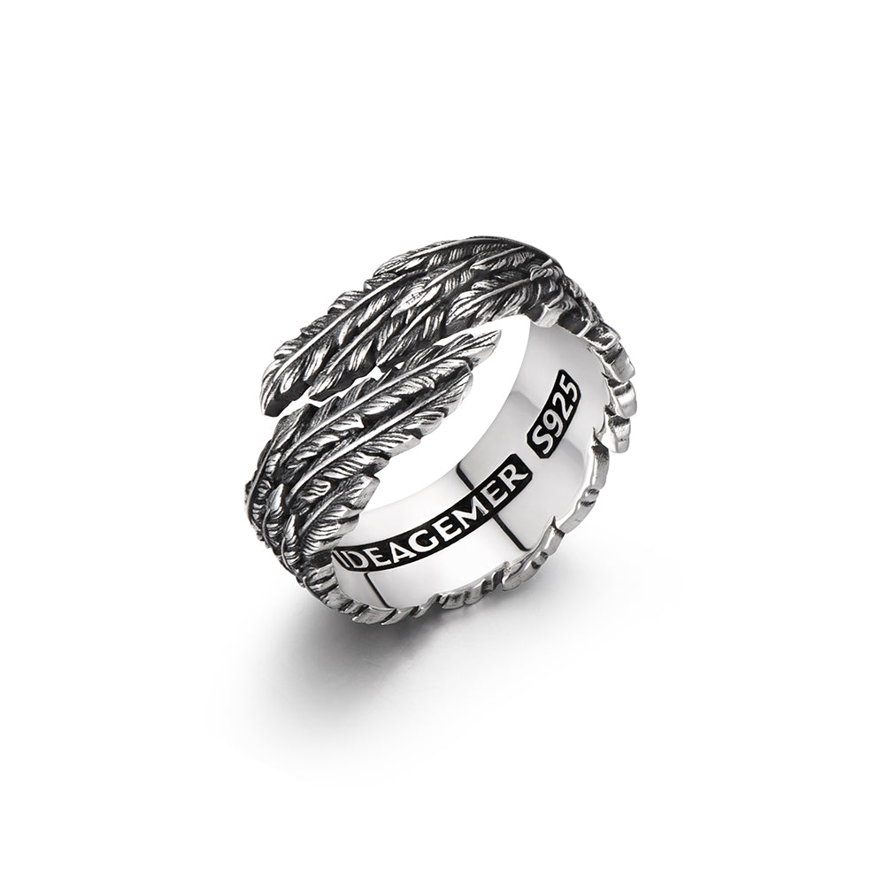 Vintage Wing of Freedom Ring