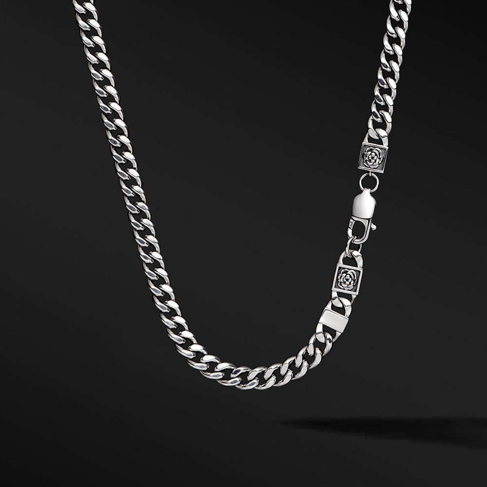 10mm Miami Cuban Link Chain w/Rose Clasp