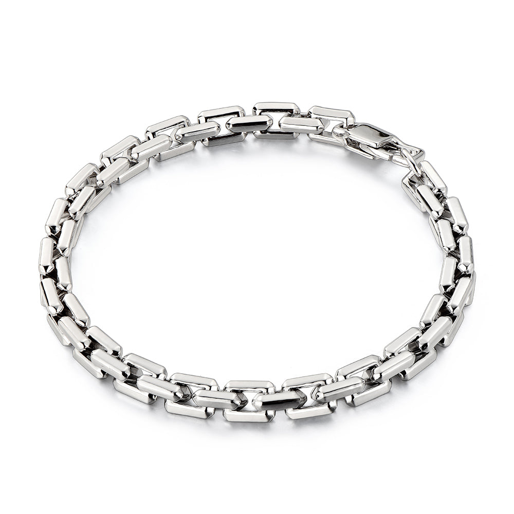 6 mm Rolo Cable Chain Link Bracelet