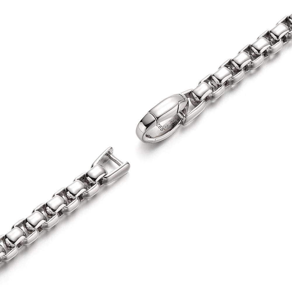 Cross Box Chain Bracelet