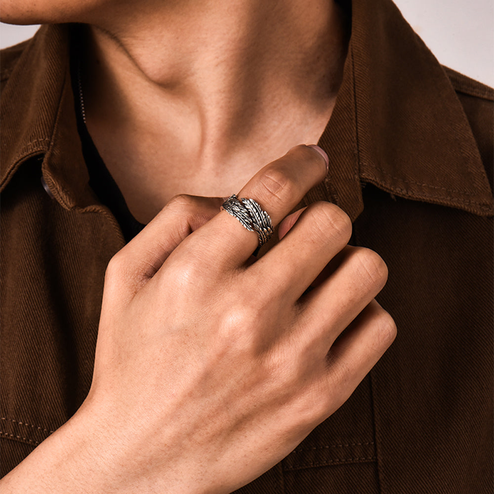 Vintage Wing of Freedom Ring