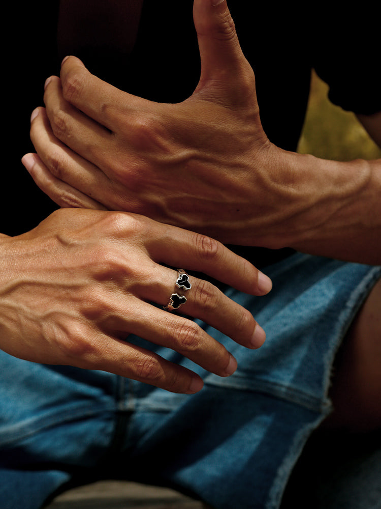 Versatile Black Onyx Armor Ring