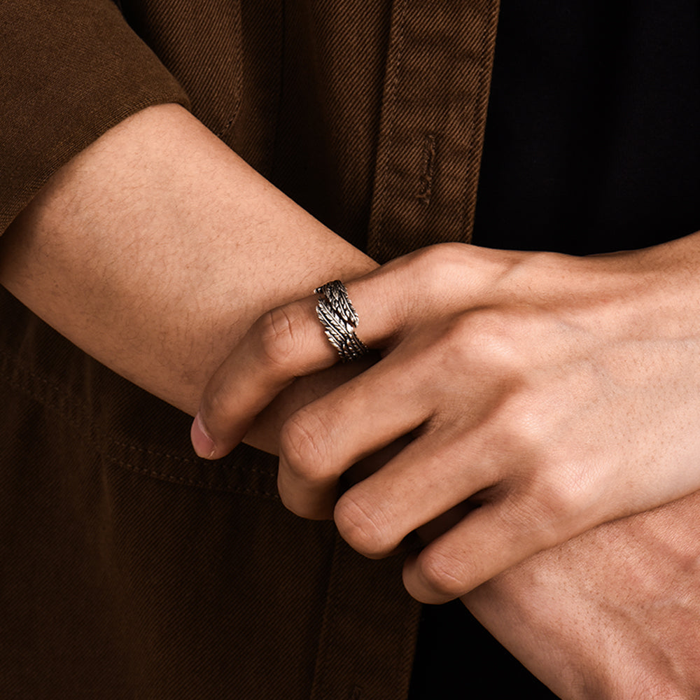Vintage Wing of Freedom Ring