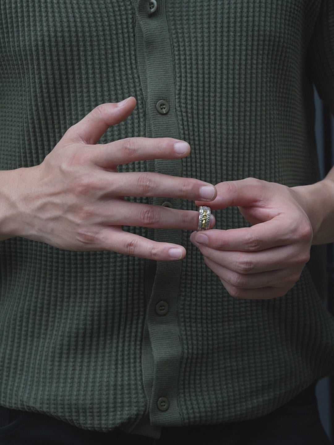 Veteran Armor Ring Band