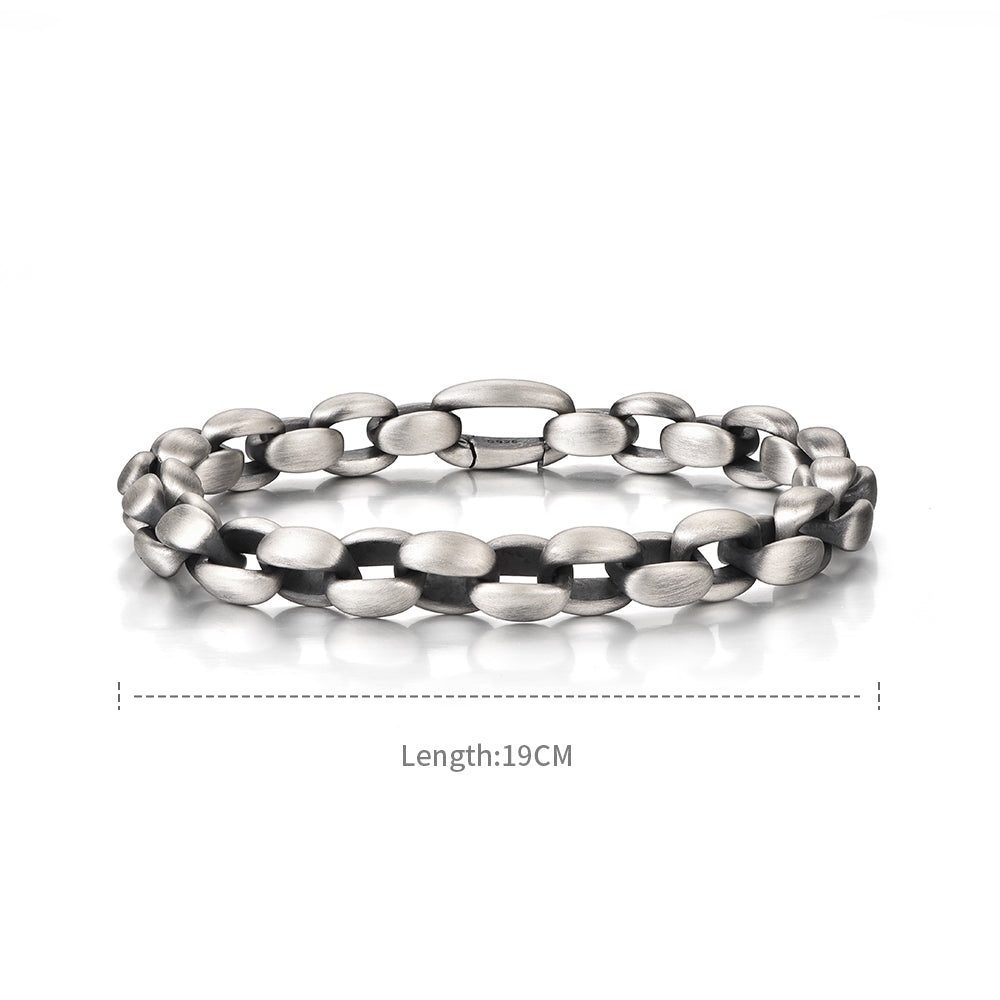 Elongated Box Chain Bracelet