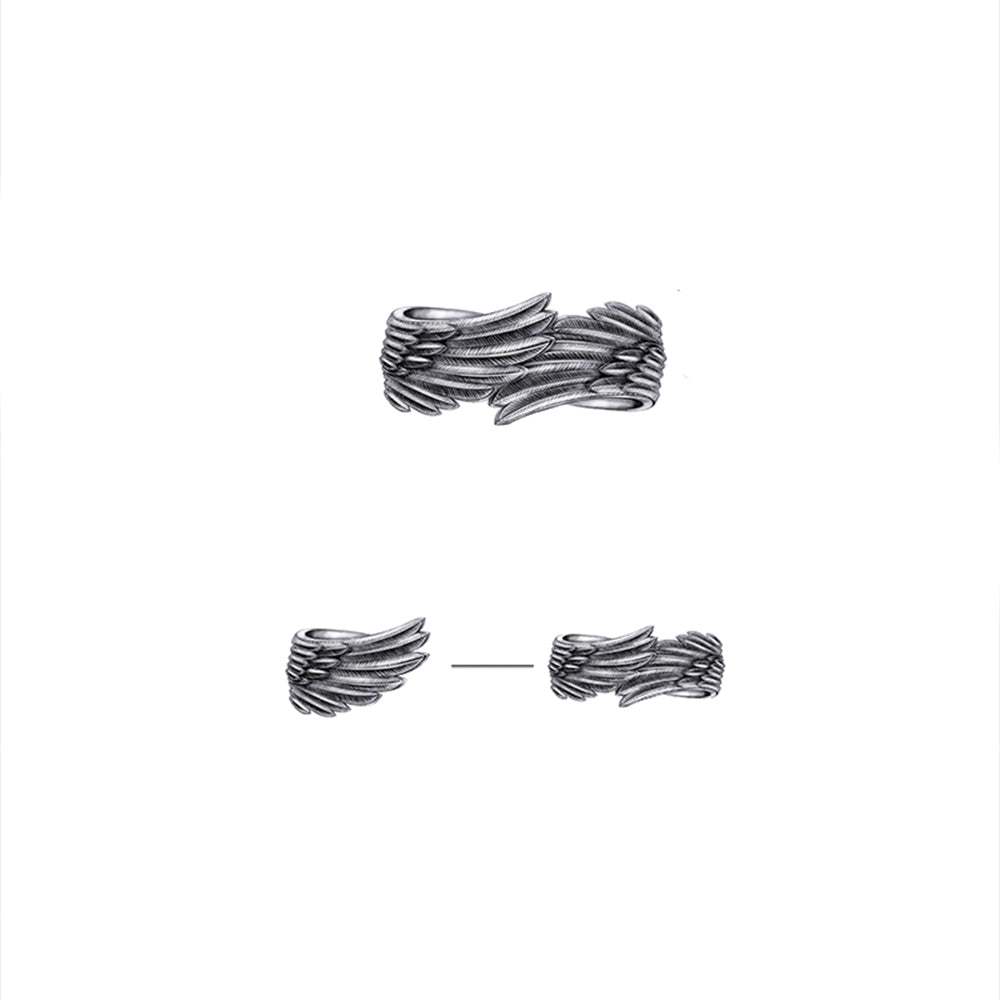 Vintage Angle Wing Ring