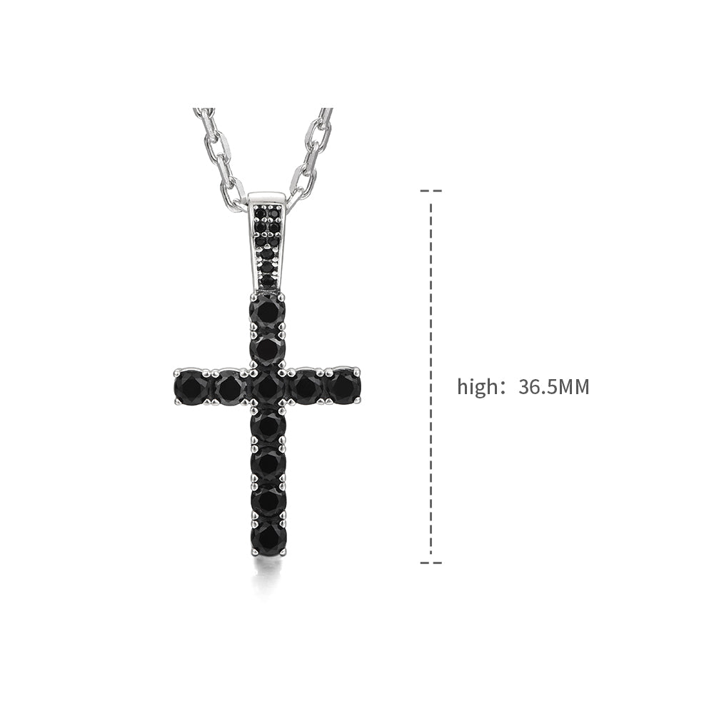 Iced Out Cross Pendant