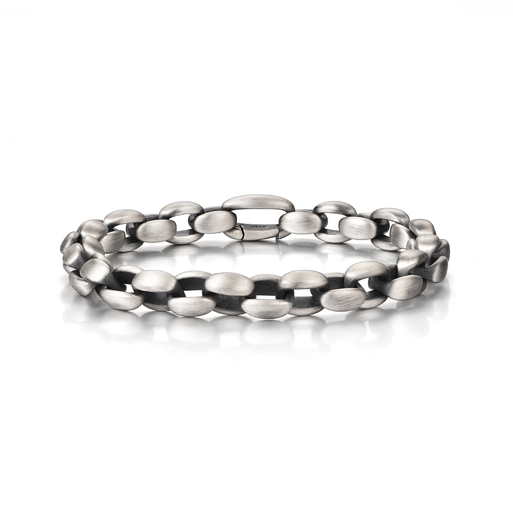 Elongated Box Chain Bracelet