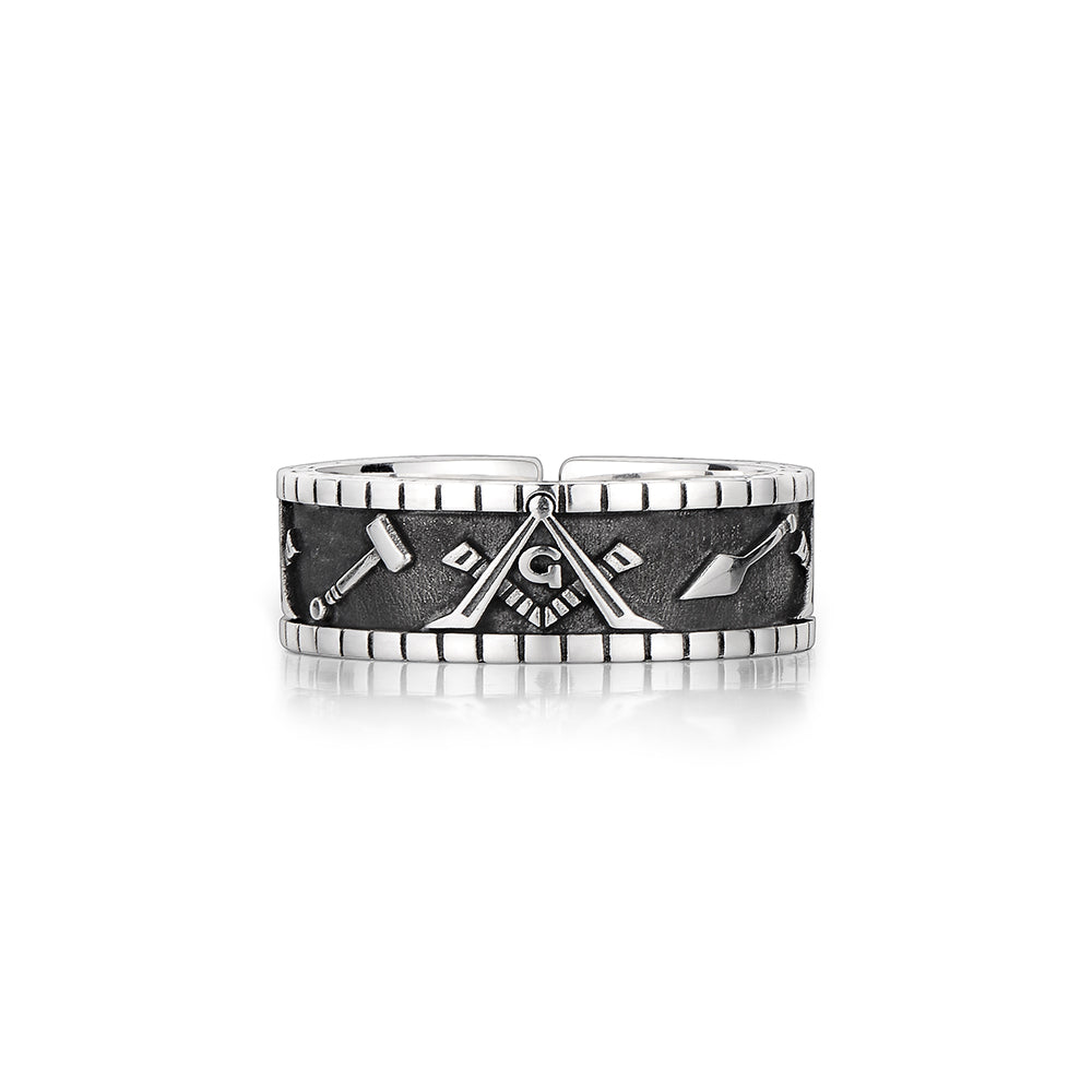 Vintage Masonic Ring Band
