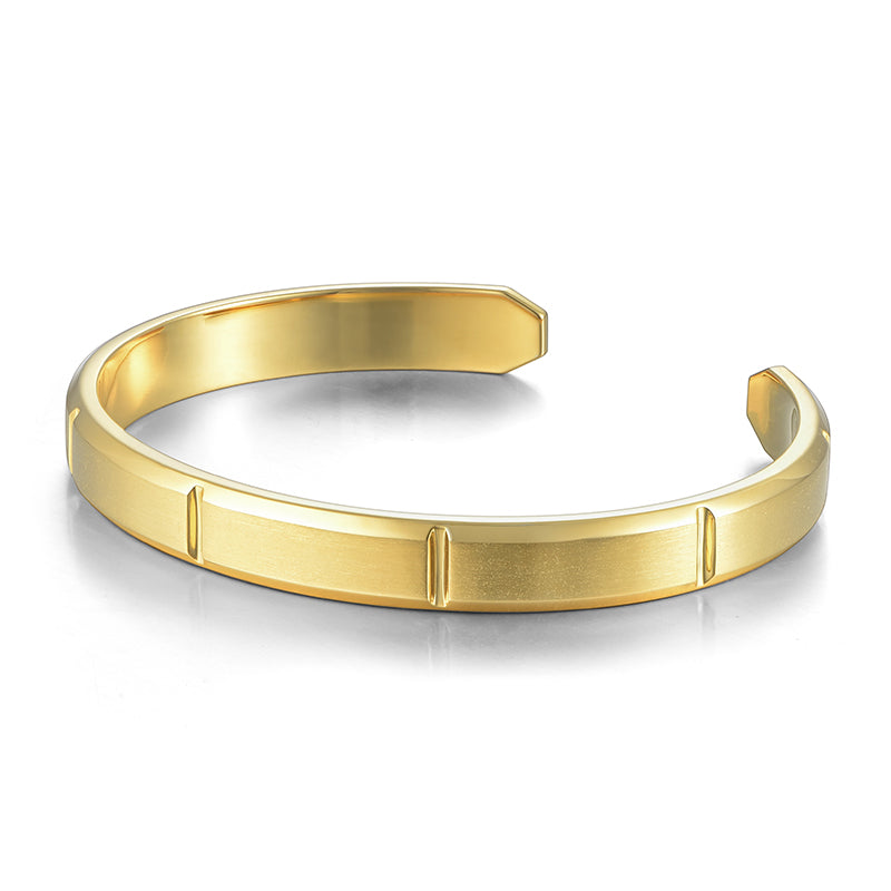 Simplicity Icon Cuff Bangle Bracelet