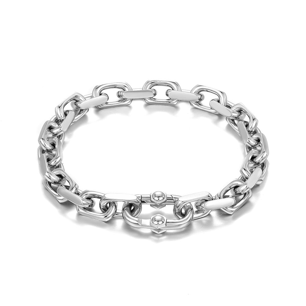 Cable Link Bracelet