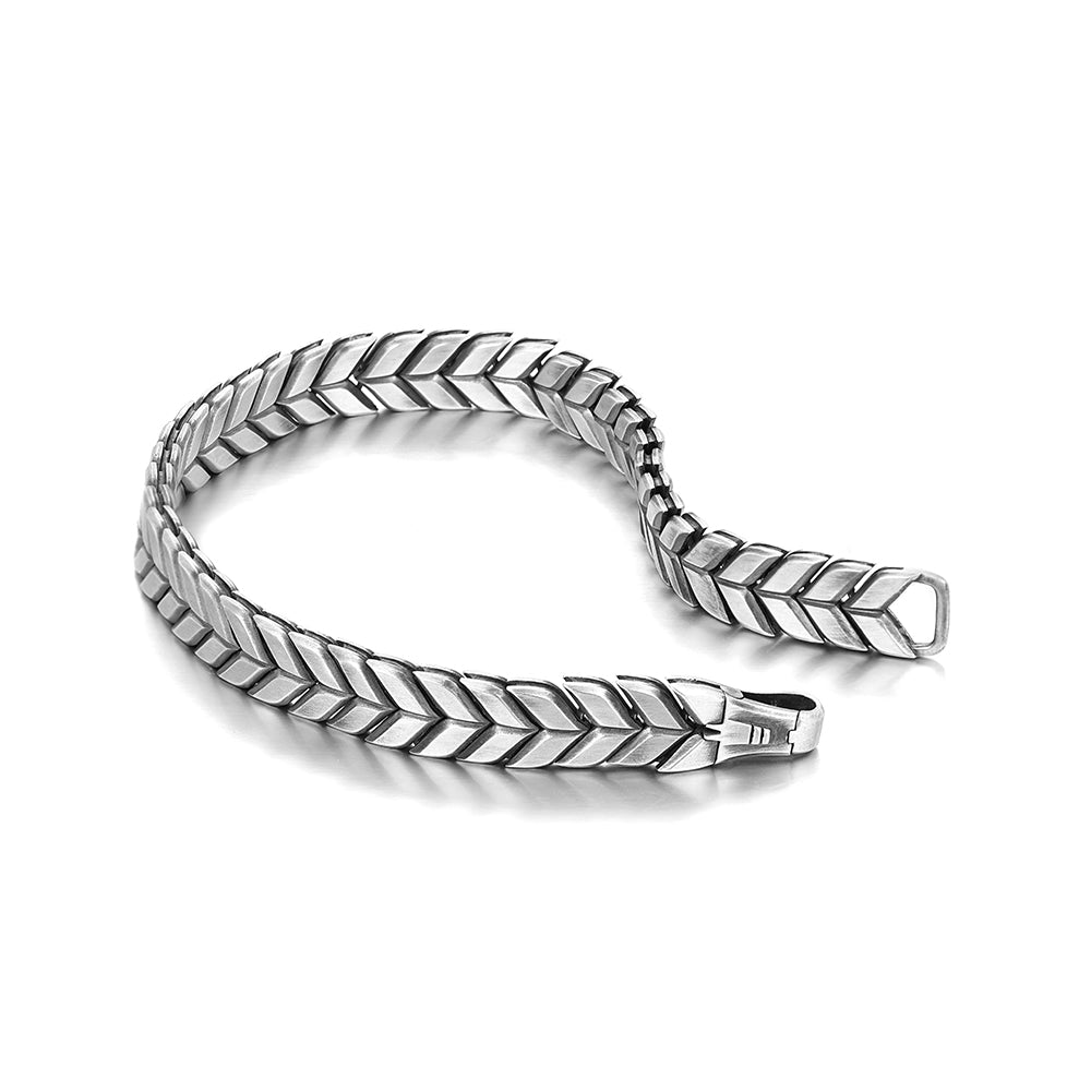 Sterling Silver Wheat Ear Bracelet