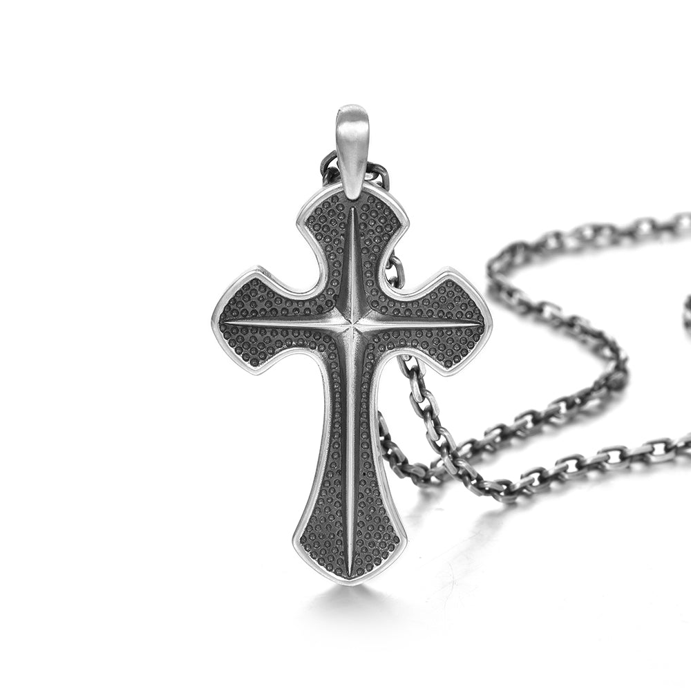 Vintage Large Latin Cross Pendant