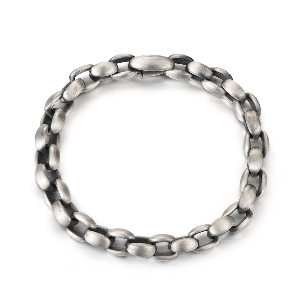 Elongated Box Chain Bracelet