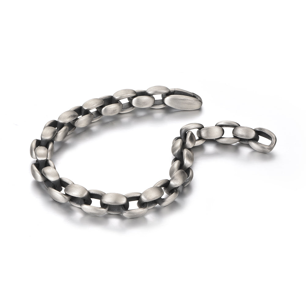 Elongated Box Chain Bracelet