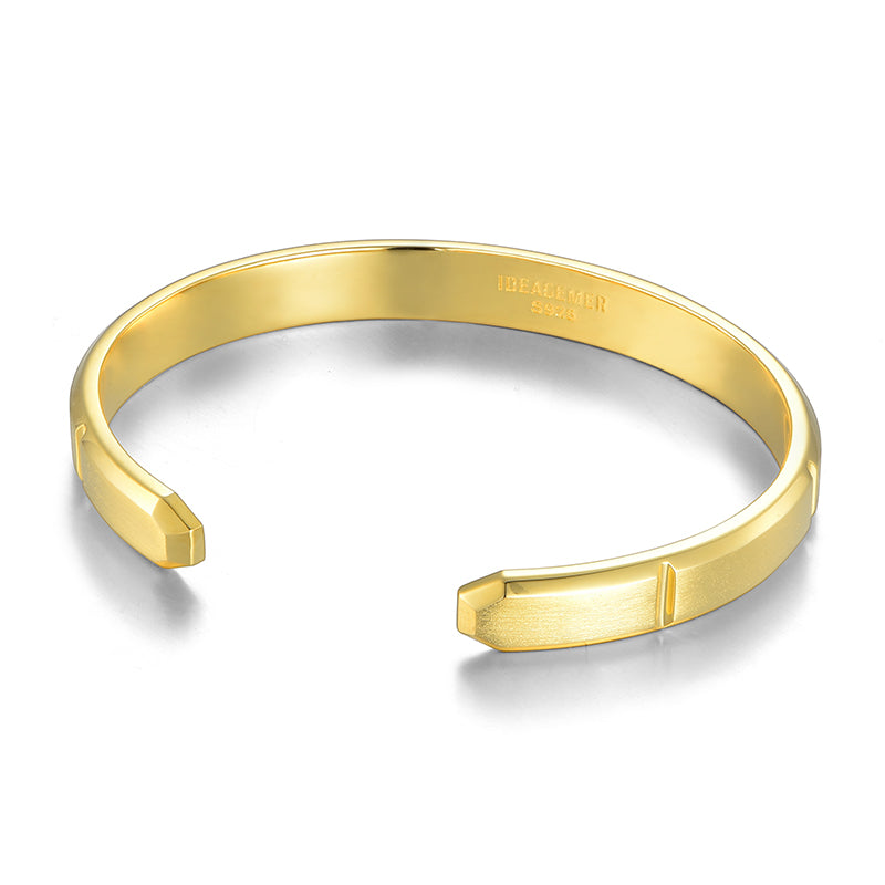 Simplicity Icon Cuff Bangle Bracelet
